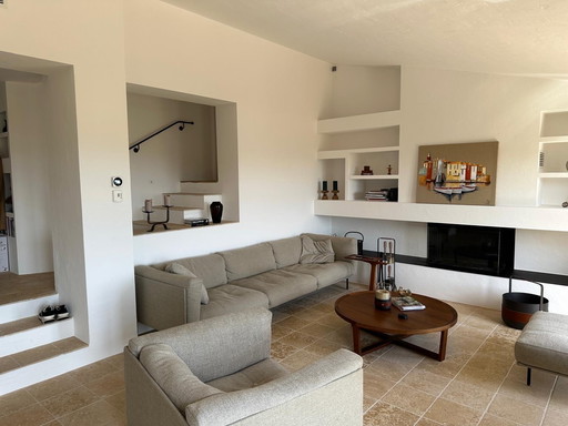 Living Divani Bankstel +2Xstoel+Poef
