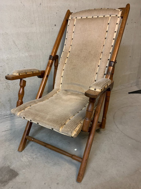 Image 1 of Sedia pieghevole militare inglese / sedia da campagna