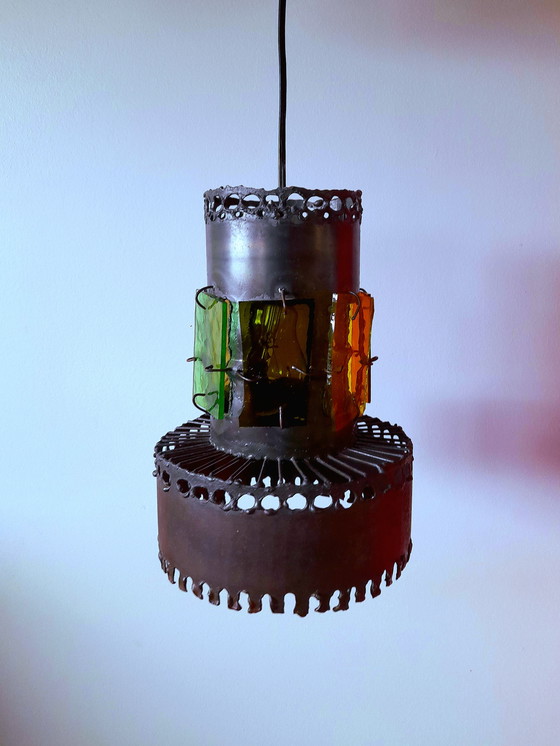 Image 1 of Suspension brutaliste 1960