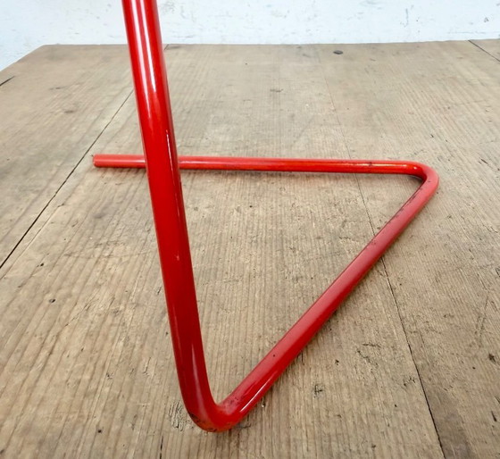 Image 1 of Lampada da tavolo rossa vintage di Josef Hurka per Drupol, anni '60