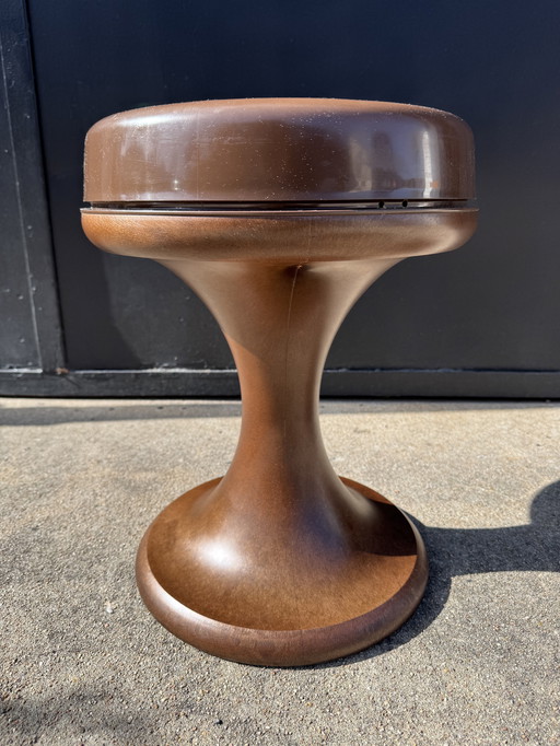 Brown stool, Emsa Germany, 1970s