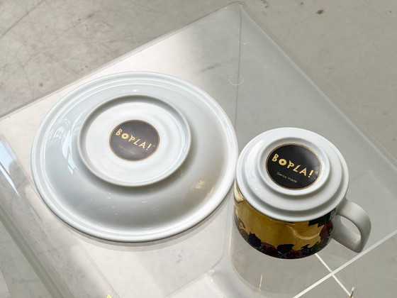 Image 1 of Set tazze Tête-à-tête per innamorati di Bopla! Fabbrica di porcellana Langenthal, Svizzera, anni '90