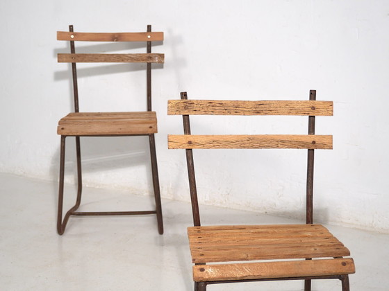 Sillas de jardín antiguas (c.1920). Juego de 2 piezas #2 – Iron, Rustic (photo 19 of 40)