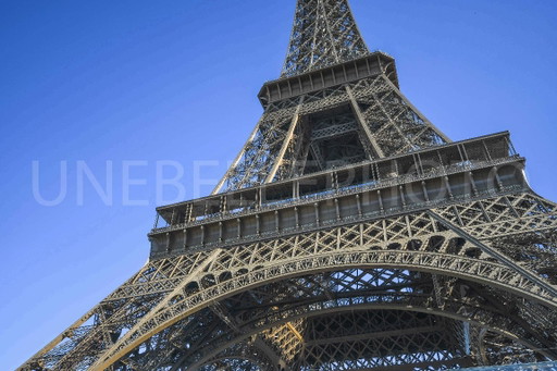 Photo Printed on Plexiglass / Limited Series / Art Deco / Decorative Frame / Paris / Eiffel Tower