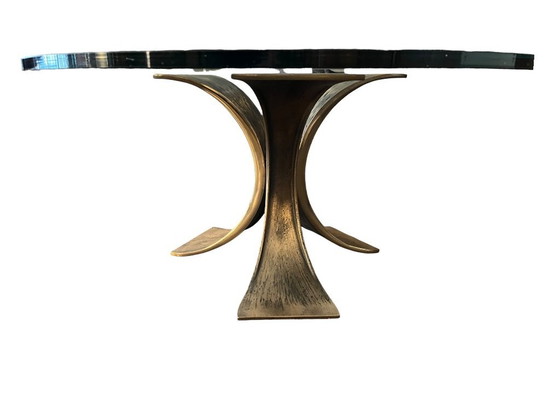 Image 1 of Tavolino da caffè in bronzo di Luciano Frigerio