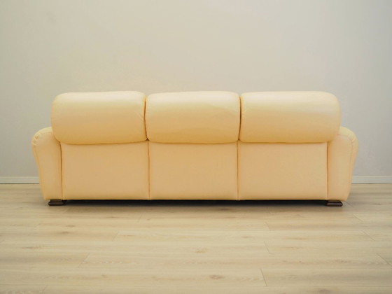 Image 1 of Ledersofa, italienisches Design, 1960er Jahre, Produktion: Italien