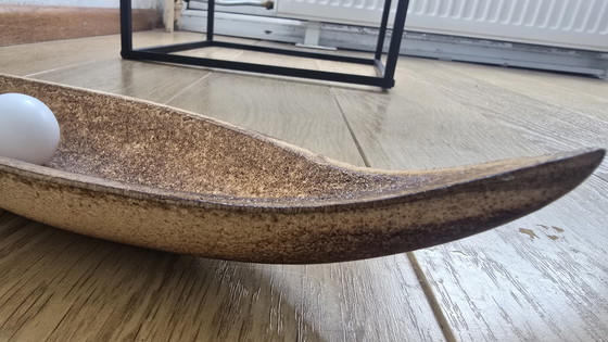 Ciotola in Ceramica Biomorfa Mid-Century Moderna Stile Canoa - Stile Studio Brutalista – Ciotole (photo 5 of 8)