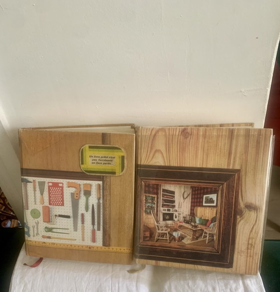 Lotto di 2 enciclopedie vintage: Decorazione e fai da te - Denoël/CAL 1966-1967 - – Regali, Paper, Canvas (photo 2 of 15)