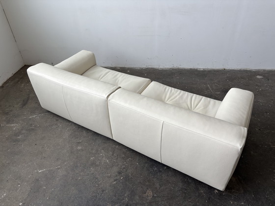 Image 1 of Sofá de diseño extrasuave de piel Living Divani