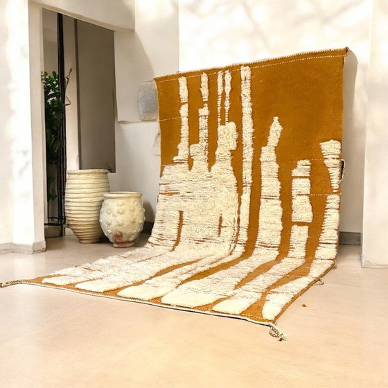 Image 1 of Beni Ourain-tapijt, volledig handgemaakt.