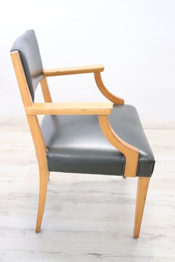 Image 1 of Fauteuil de bureau italien Mid Century