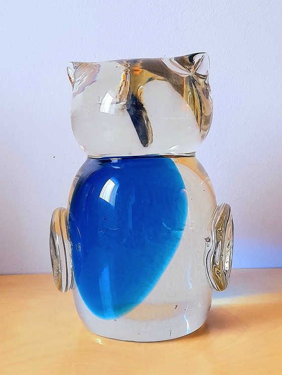 Image 1 of Murano glazen uil