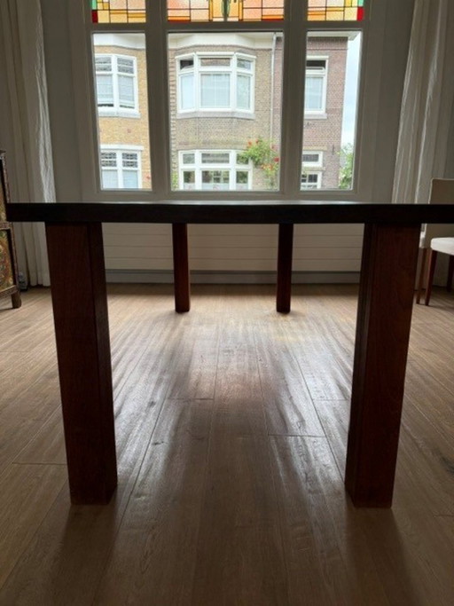 Jatoba hout eettafel