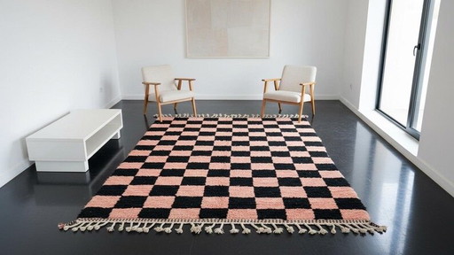 Traditioneller, handgeknüpfter Teppich aus reiner Wolle, Größe 100/200 cm