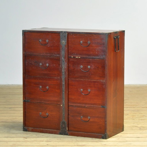 Japanische Tansu Kommode, circa 1890