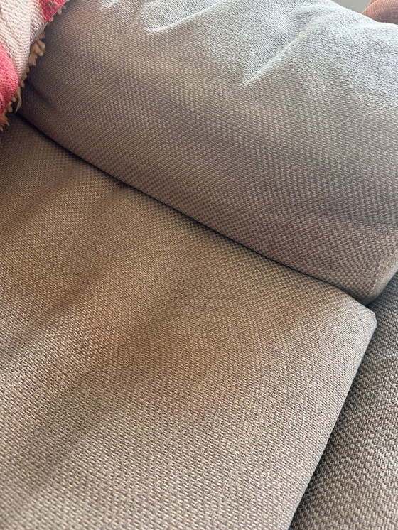 Image 1 of Kartell Modulaire 2 zits sofa met 2x poef - Piero Lissoni - grijsgroen