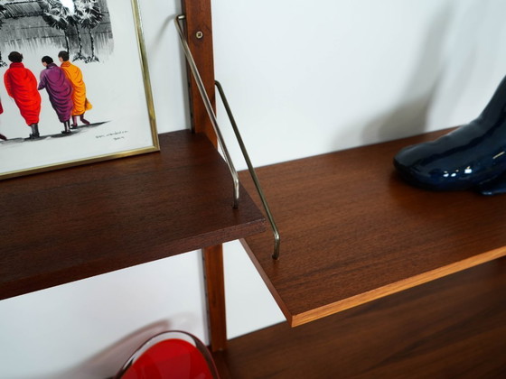 Image 1 of Teakholz-Regal, dänisches Design, 1960er Jahre, Designer: Poul Cadovius