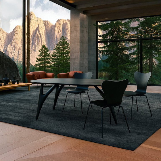 Image 1 of GREYGE TED Ash Nero Dining Table 240 cm – Handmade Solid Wood Designer Table Made in Italy