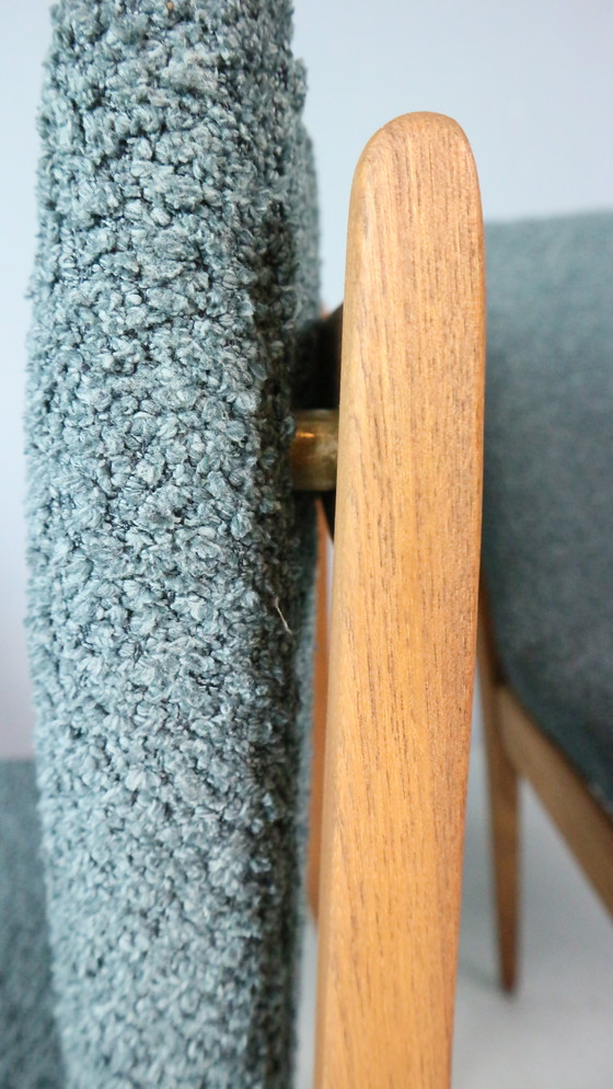 Image 1 of Satz von vier Esszimmerstühlen von ISA Bergamo, 1960er Jahre.