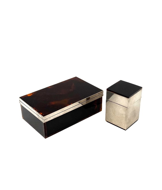 Image 1 of Hollywood Regency Luxury Smoking Set, Italy 1970