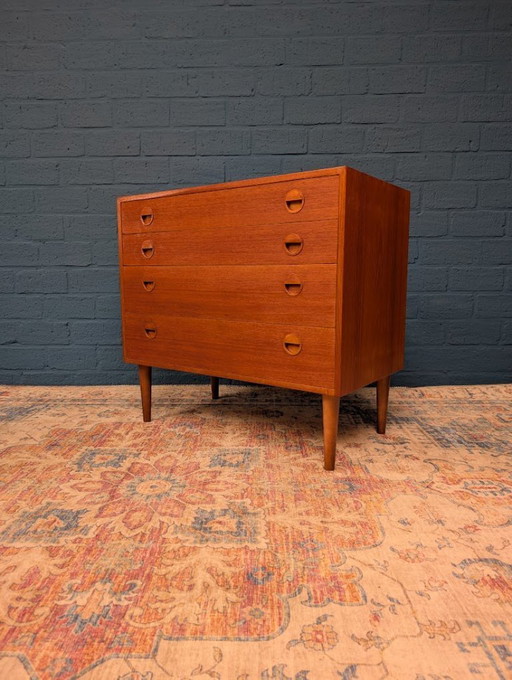 Cajonera vintage, Hansen & Guldborg Møbler, años 60