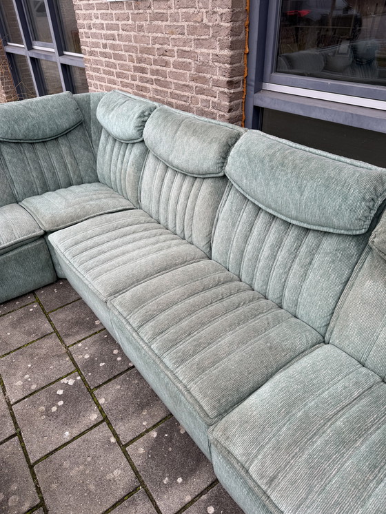 Image 1 of Set di divani modulari vintage XL da 10 pezzi anni '80