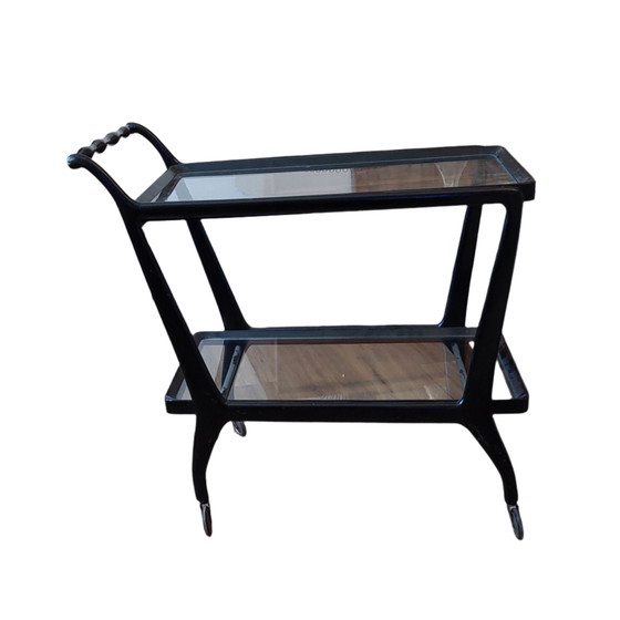 Image 1 of Carrello portabevande italiano vintage di metà secolo, anni '60