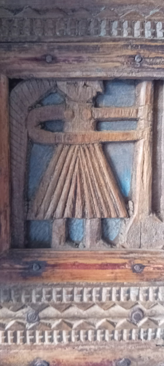 Damchiya von Rajasthan, 19. Jahrhundert. – Schränke, Iron, Wood (photo 9 of 12)