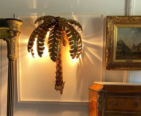 Image 1 of Coppia di lampade da parete a forma di palma