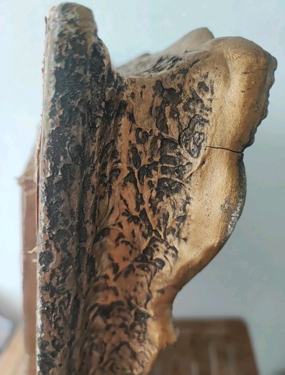 Image 1 of Vintage Cubist Portrait of a Woman in a Hat, Oil on Canvas, Picasso Style