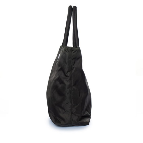 Prada, Vintage Nylon Dark Green Mini Handbag – Top handle bags (photo 4 of 8)