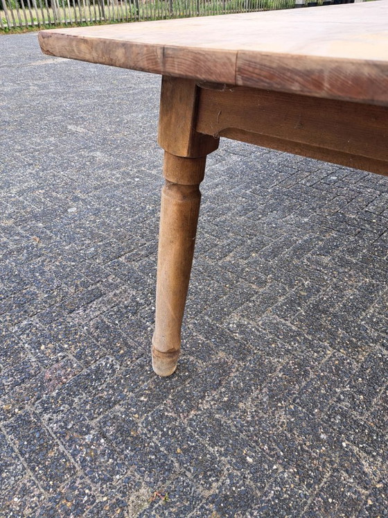 Large Pine Dining Table – Wood (photo 6 of 6)