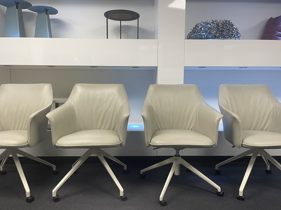 Image 1 of 4 Leolux Mara Twist chairs NEW