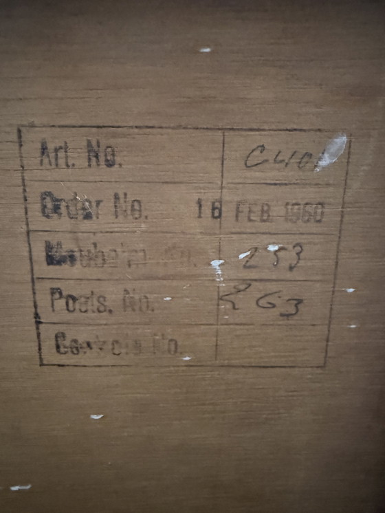 Image 1 of Buffet Vintage Cees Brackman Pastoe Cu01