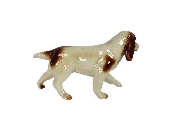 Image 1 of Cortenhof - Cocker Spaniel - statuetta - ceramica - Prodotto in Germania - terzo quarto del XX secolo