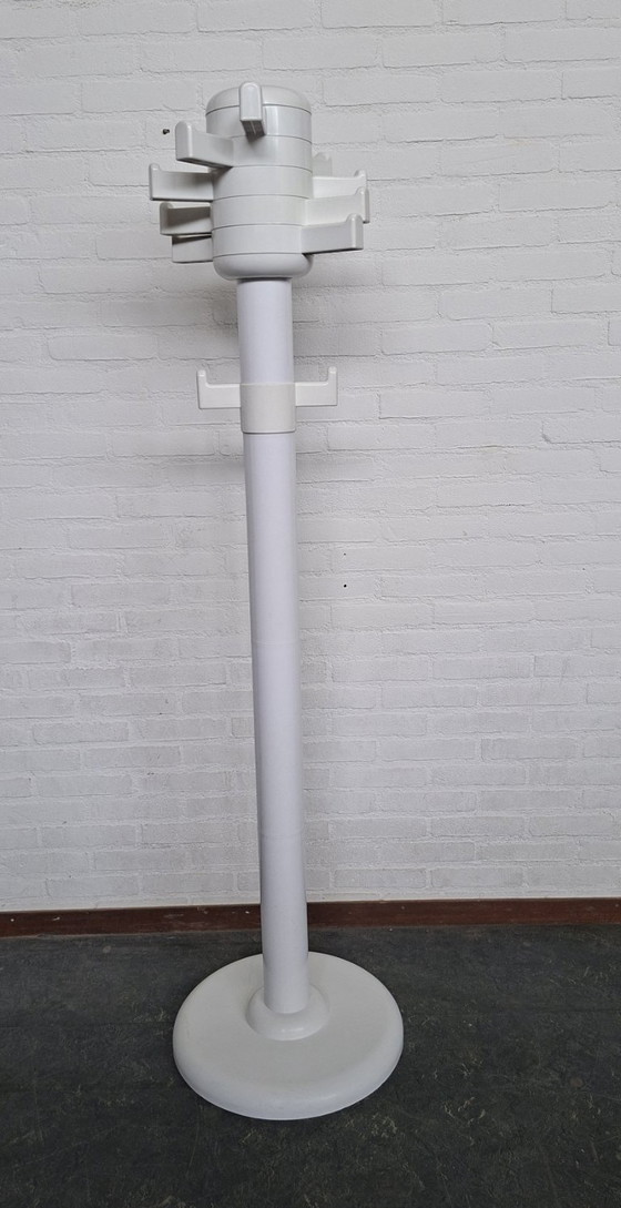 Freestanding designer coat rack by Meyers & Son – M. Myers & Son, Metal, Plastic (photo 4 of 7)