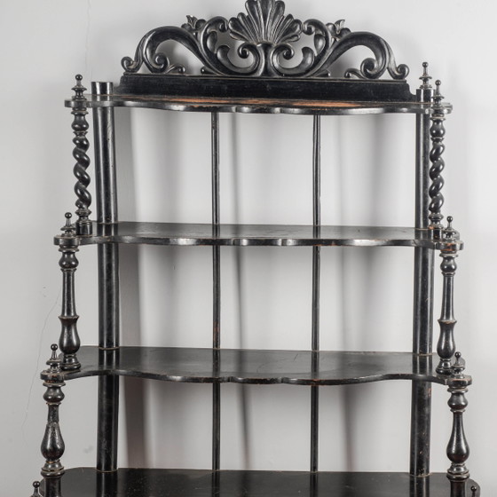 19th Century Étagère Bookcase with Open Shelves – Shelving unit, Klassiek (photo 2 of 39)