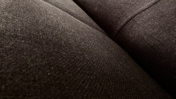 Image 1 of Goosens corner sofa left chocolate brown