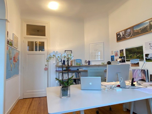 Ronan & Erwan Bouroullec "Joyn 1" office table + Antonio Citterio office armchair & mobile pedestal