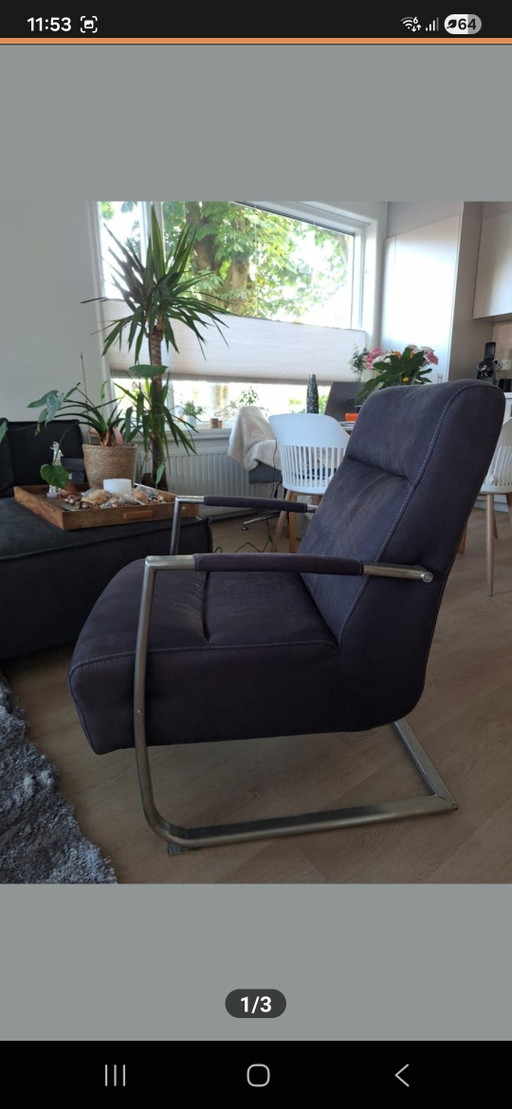 Heerlijke relax fauteuil in goede staat