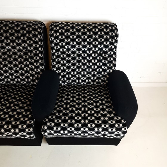 Image 1 of Vintage sectional sofa, 4 parts, mid century modern design