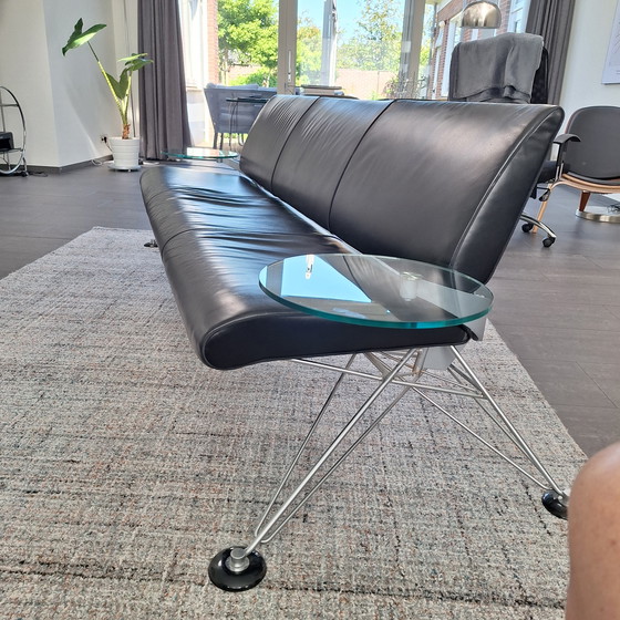 Image 1 of Canapé en cuir Roy Fleetwood pour Vitra