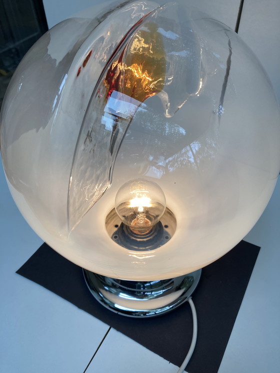 Image 1 of Lampe italienne CARLO NASSON OU TONI ZUCCHERI MURANO vintage 70’S