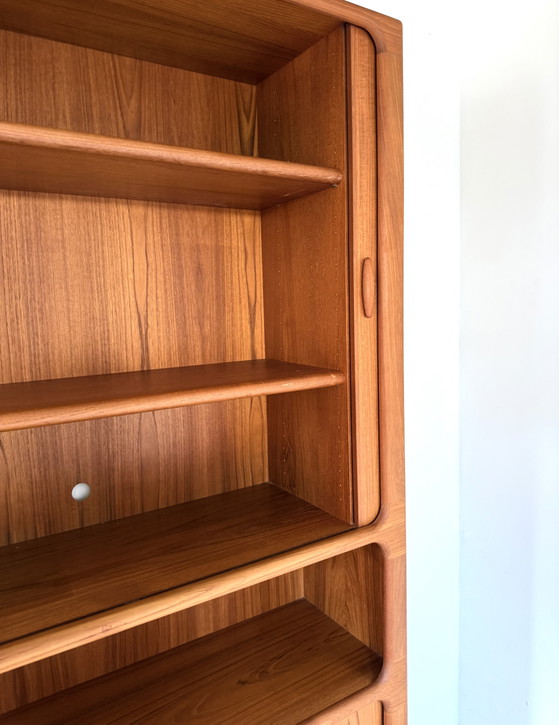 Vintage XL Teak Highboard, Dyrlund '80 – High Boards, Wood (photo 8 of 15)