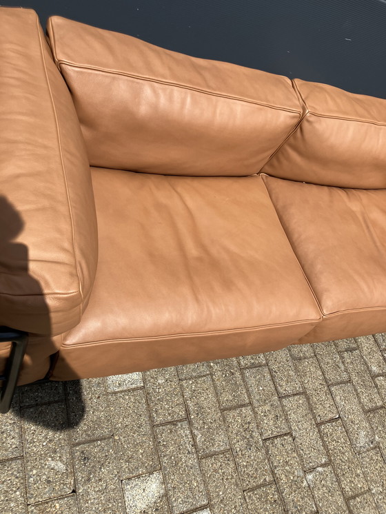 Image 1 of 2x Original Cassina Le Corbusier LC3 Cognac-Camel/Black As Good As New!!!