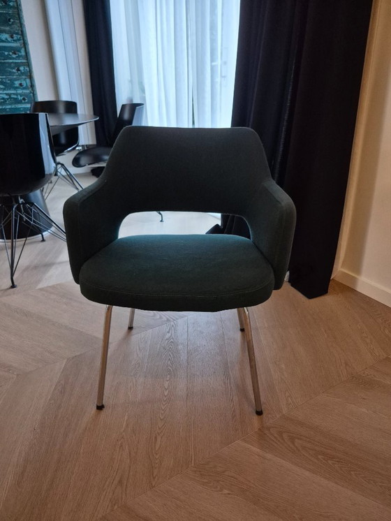 Image 1 of Artifort Design Chair - Dark Green, Reupholstered