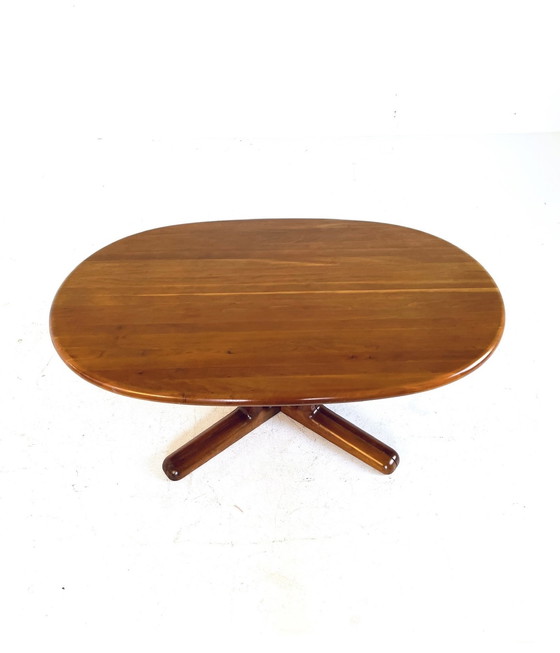 Image 1 of Ovaler Couchtisch aus Teakholz, Dyrlund, 70er Jahre