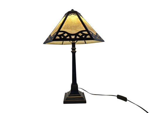 Art-Deco-Stil – „Decor Art“ – Tischlampe – „Naarden“ – Holland – 1990er Jahre