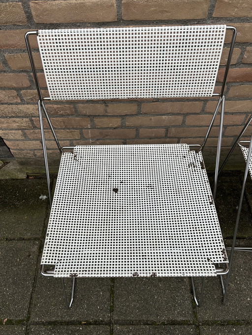 4x Nuova X-Line eetkamerstoelen Niels Jørgen