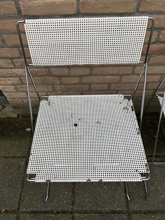 Image 1 of 4x Nuova X-Line eetkamerstoelen Niels Jørgen